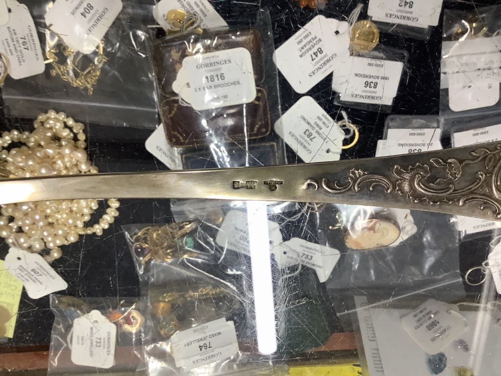 A small quantity of Russian style metal items including spoons (some with enamel) dishes, bowl etc.